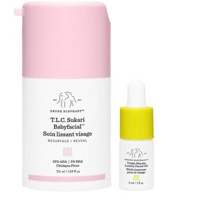 Drunk Elephant T.L.C. Sukari Babyfacial AHA + BHA Mask